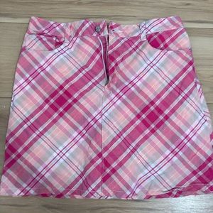 Plaid Skort Y2K